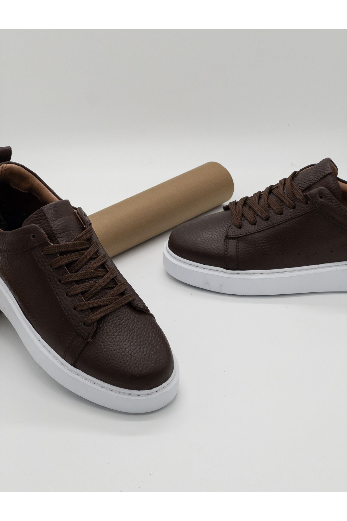 Elegant Hakiki Deri Erkek Sneaker Ayakkabı, Garantili Sneaker, Günlük Ayakkabı, Spor Ayakkabı