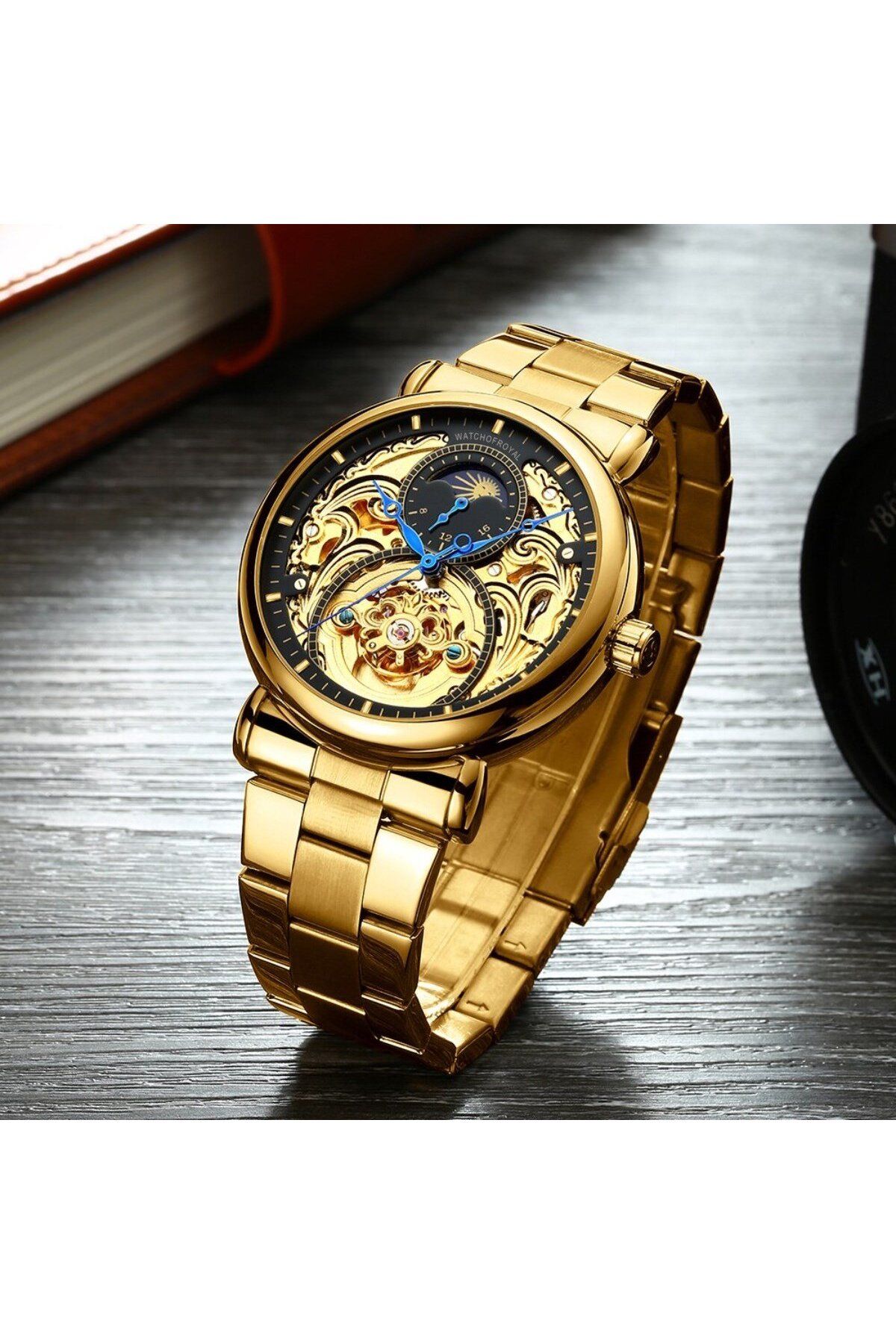 ساعت مچی طلای Geneve Tourbillon