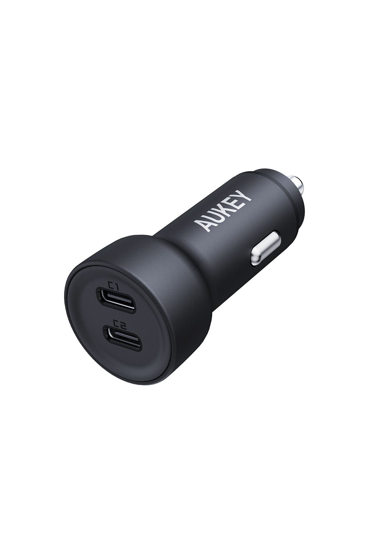 Aukey CC-Y23-BK 65W İkiType-C PD Araç Şarj Ci...