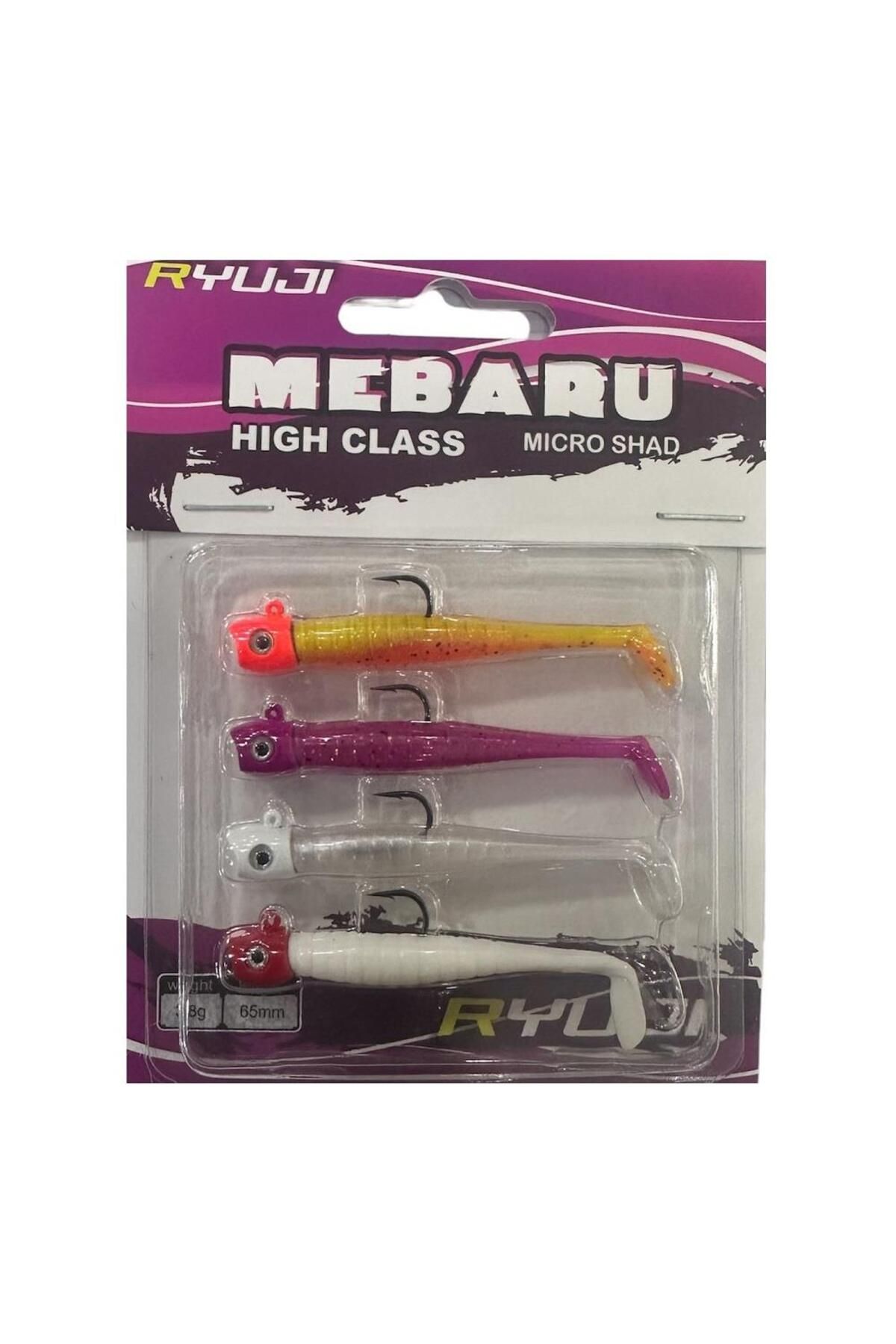 Ryuji Mebaru Micro Shad 65mm3.8gr Lrf Silikon...