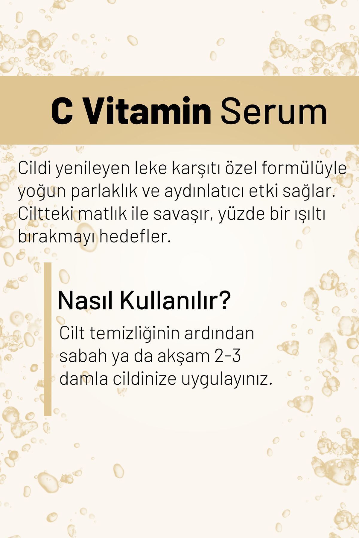 C Vitamini Aydınlatıcı Botanikal Kolajen Serum 30 Ml