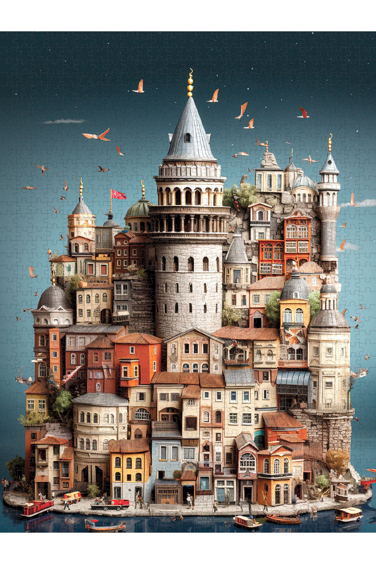 1000 Parça Galata 1158