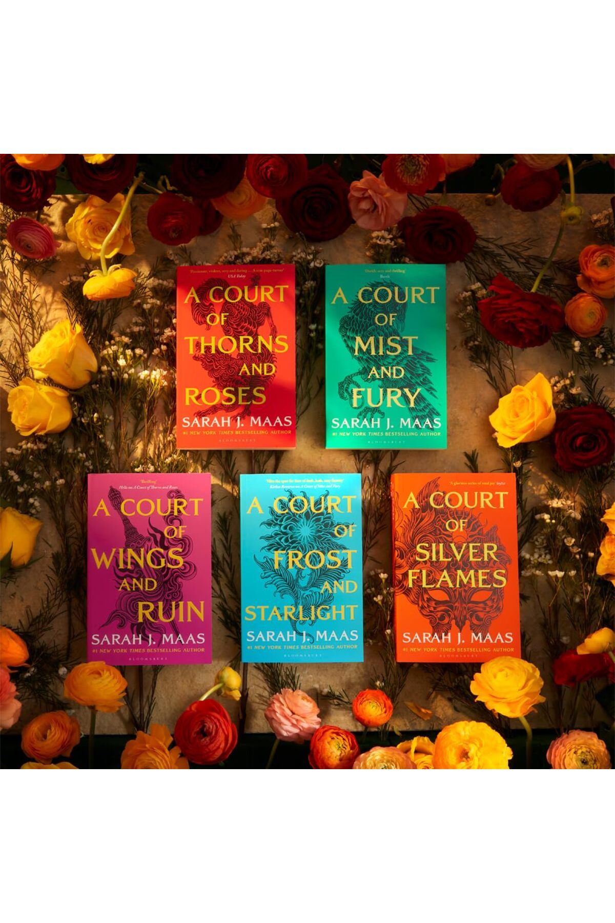 A Court of Thorns and Roses Paperback Box Set (5 books) (A Court of Thorns and Roses, 9)