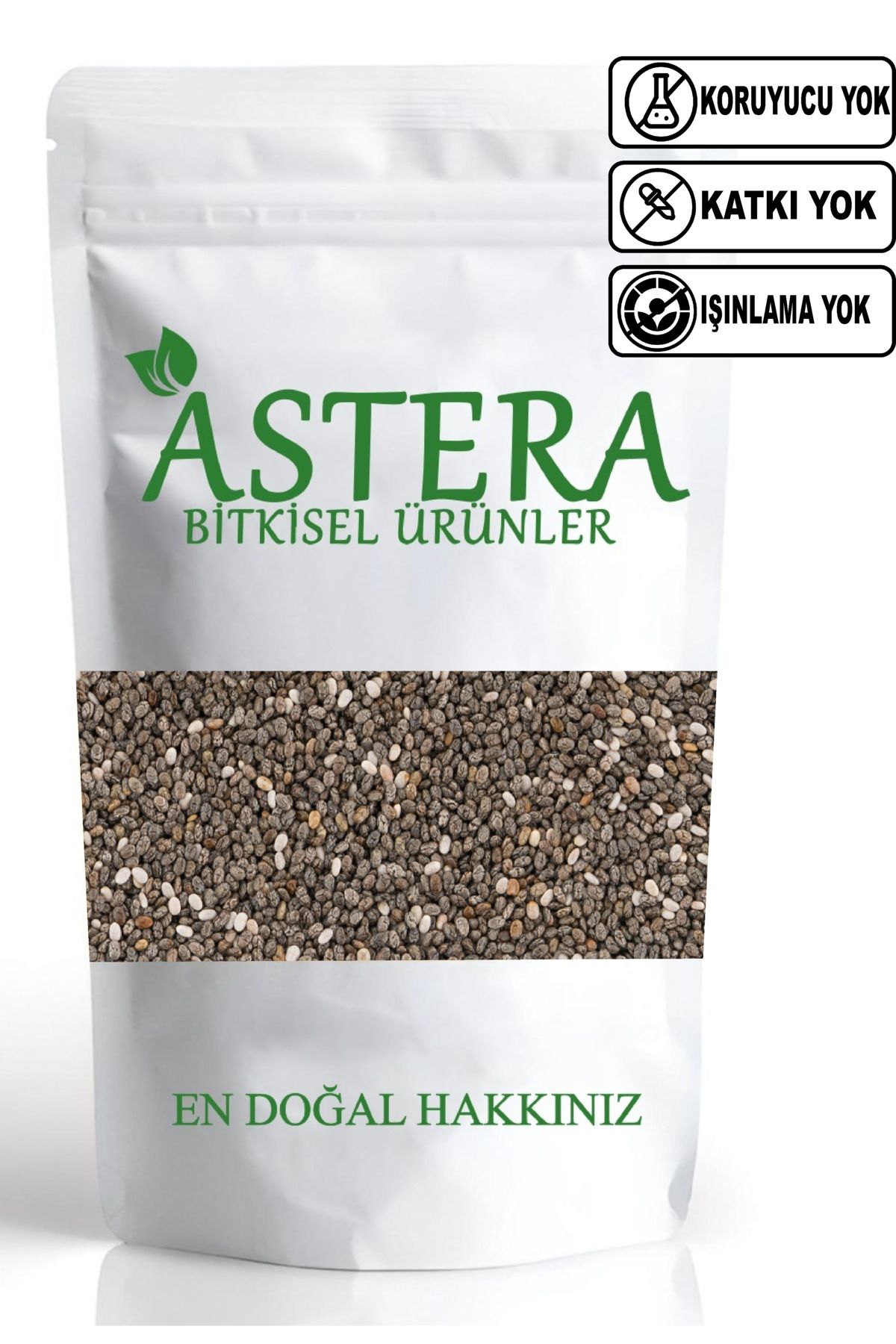 ASTERA 1 Kg Chia TohumuGlutensiz Yerli Yeni M...