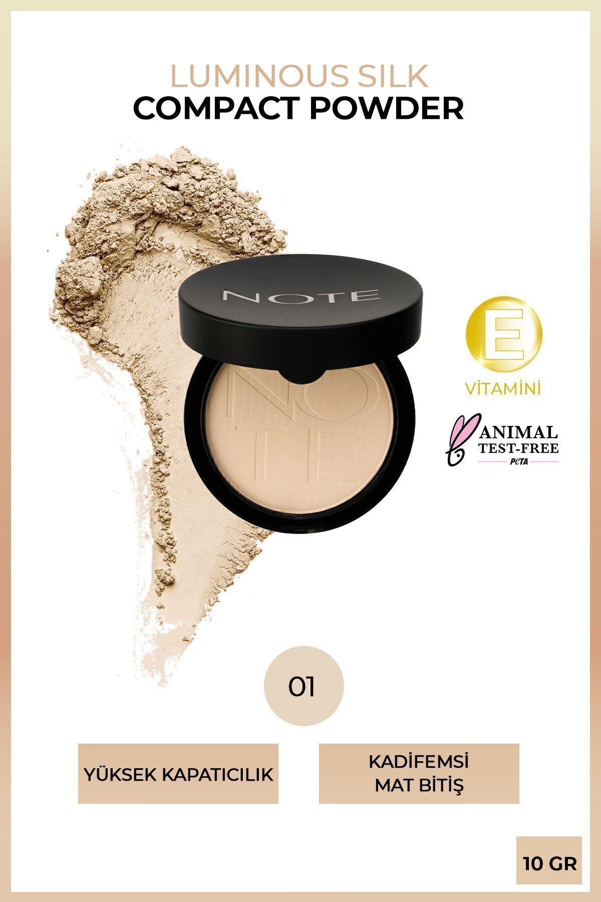 Note CosmeticsLuminous SilkCompact Powder Mat...