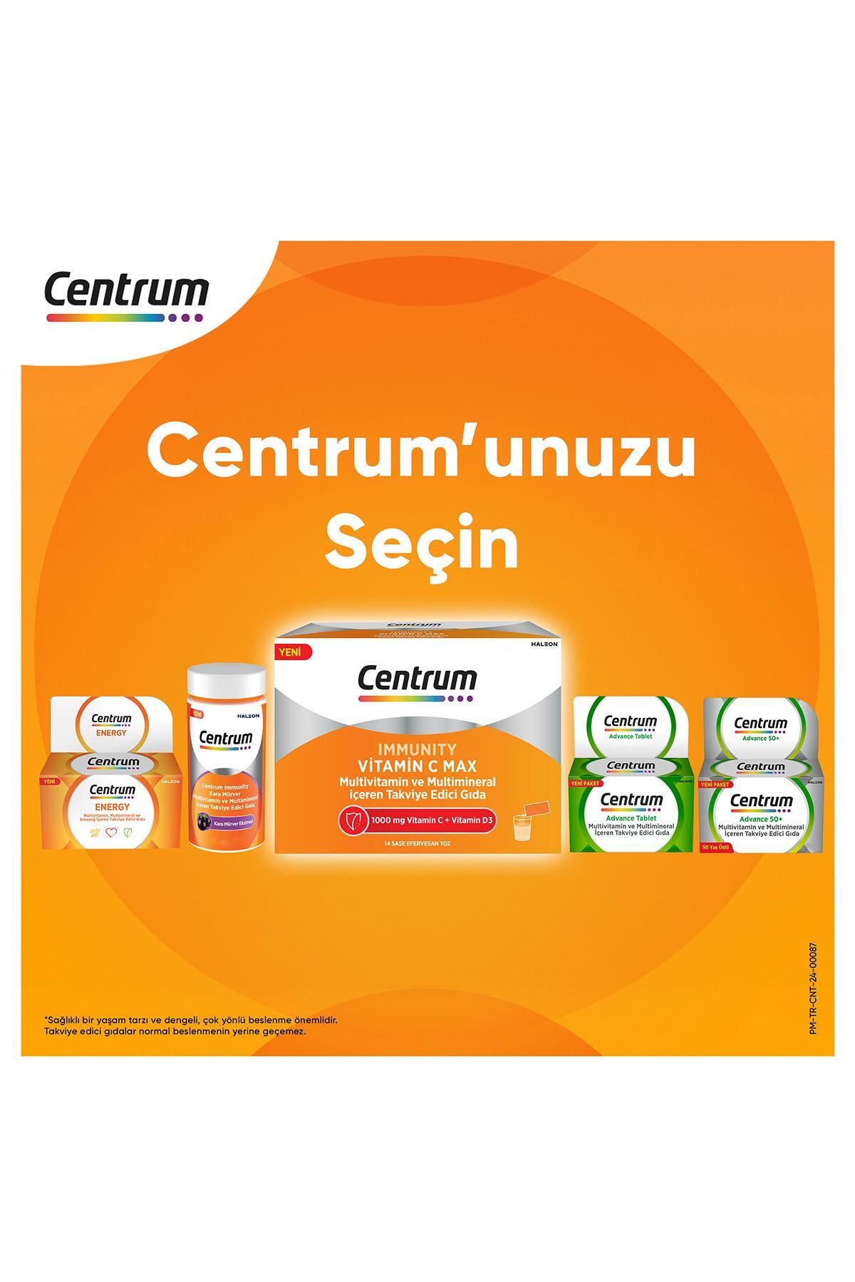 Immunity Vitamin C Max Efervesan Toz 14'lü Saşe * 2 Adet + Hediye Çanta