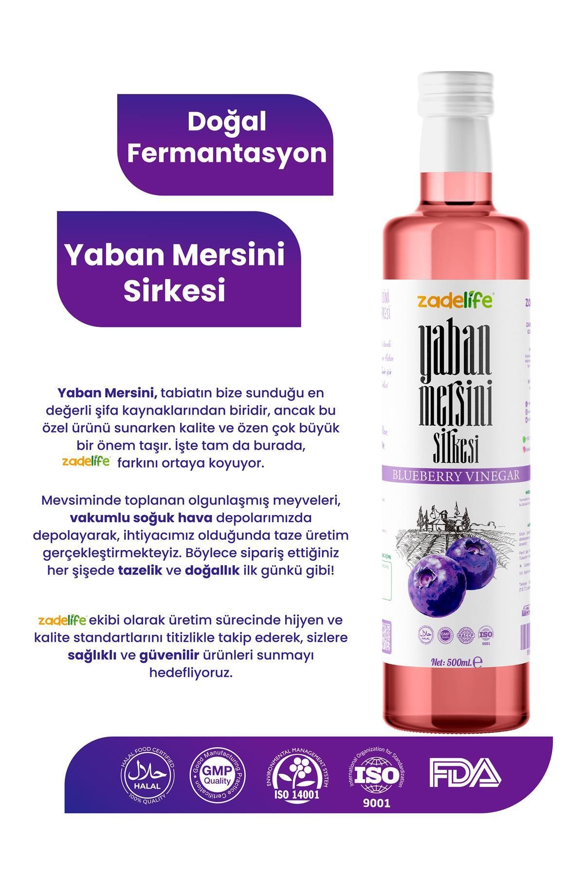 Yaban Mersini Sirkesi 500 ml