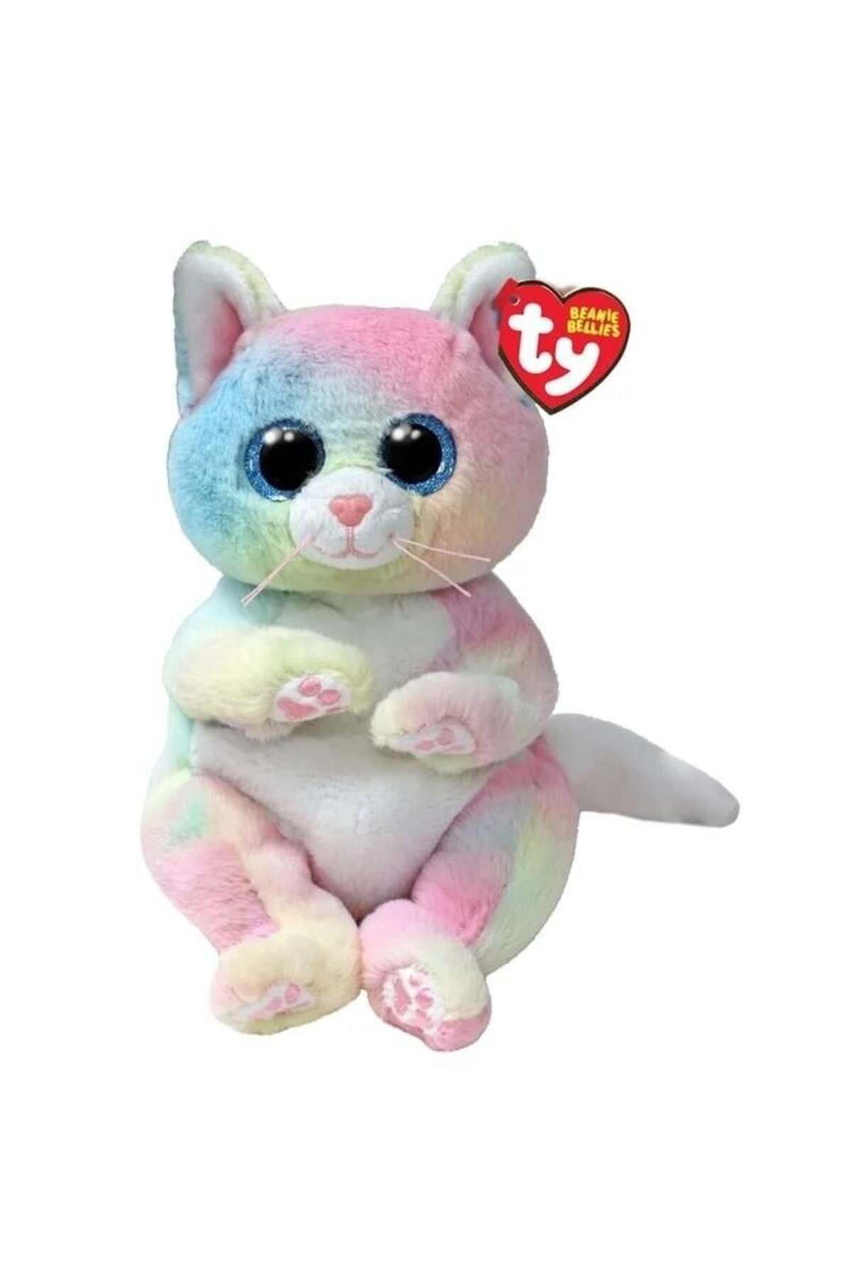 TY Beanie Boos TY BeanieJenni Rainbow Cat 20...