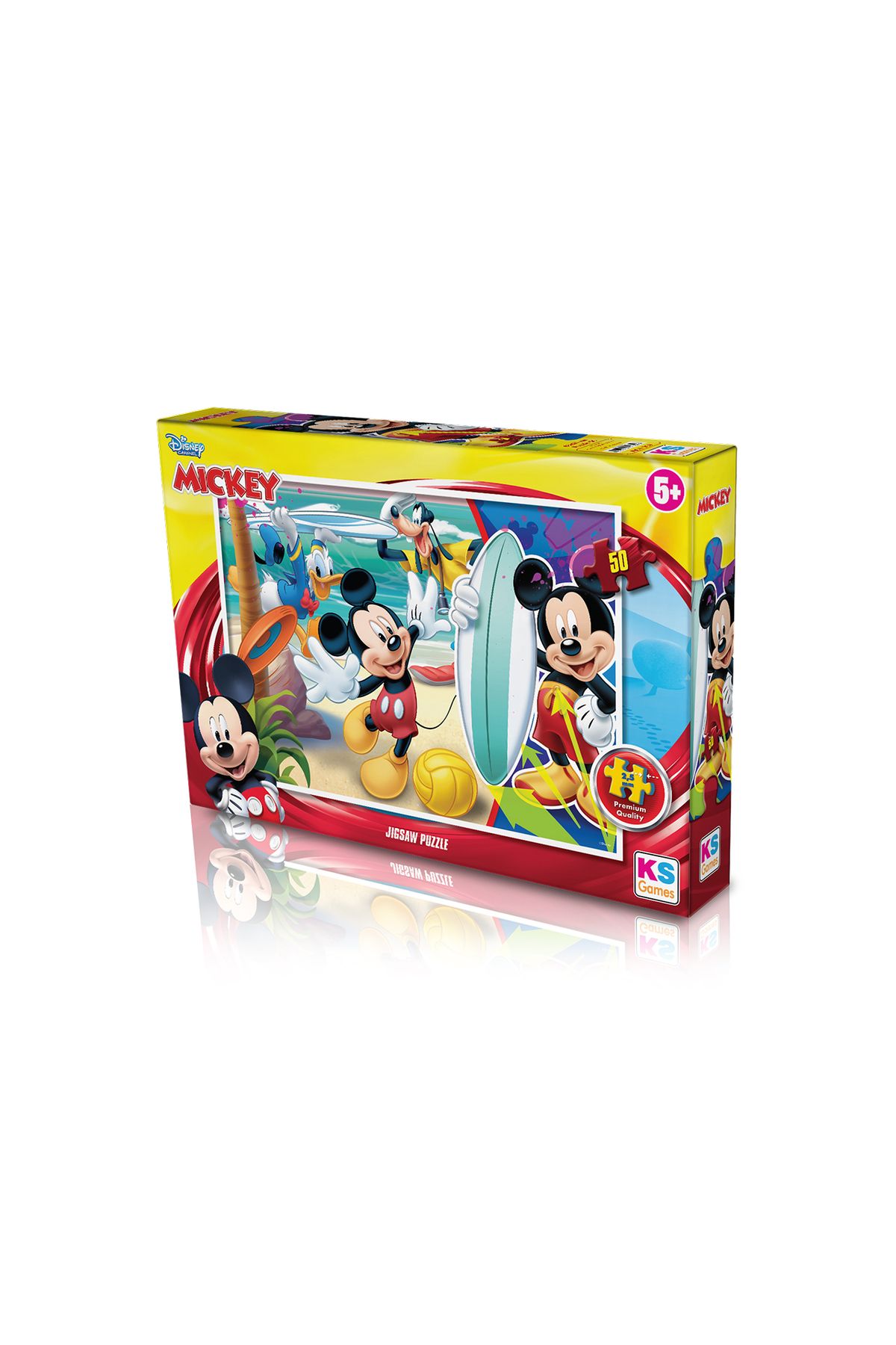 Ks GamesPuzzle Mickey 50Parça Kutulu Puzzle