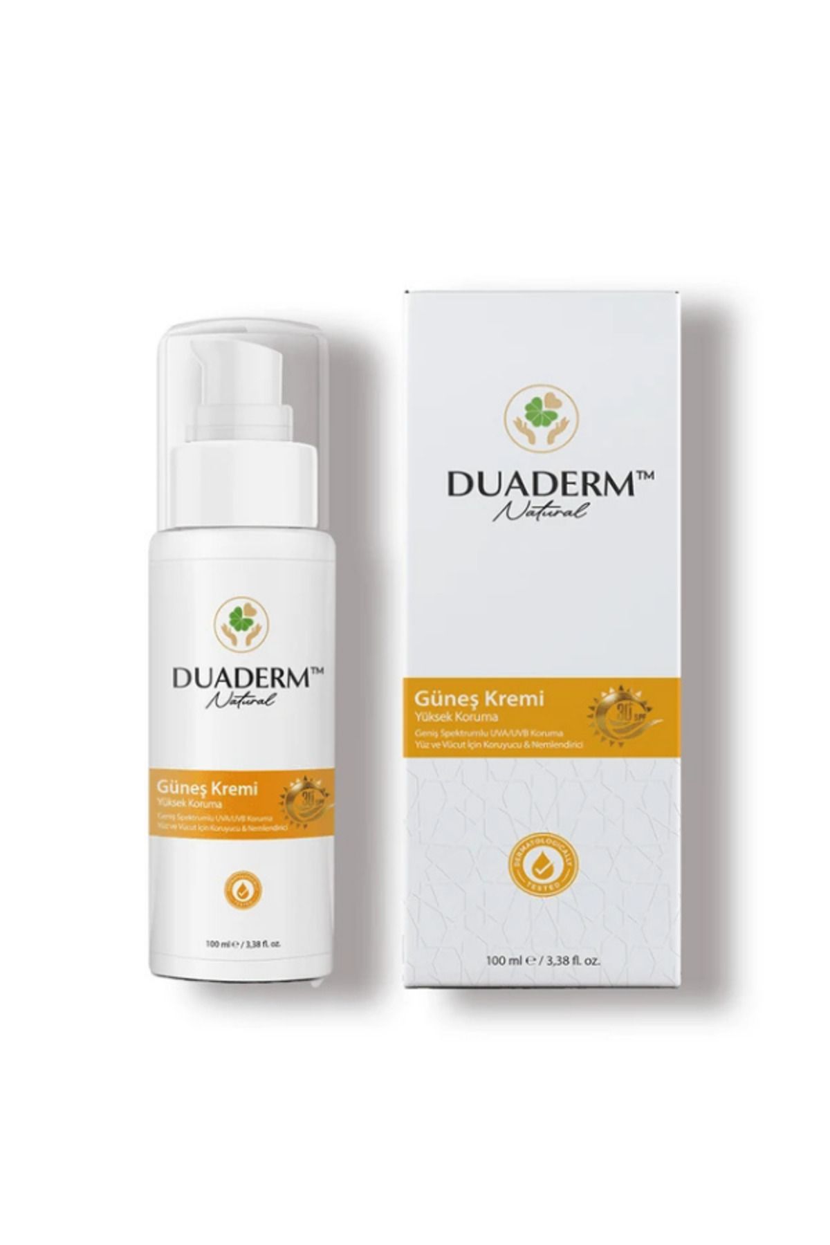 Duaderm Natural Koruyucu YüzGüneş Kremi SPF30...