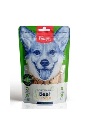 Kurutulmuş Dana Ciğerli Köpek Ödül Maması 40 gr Image 0