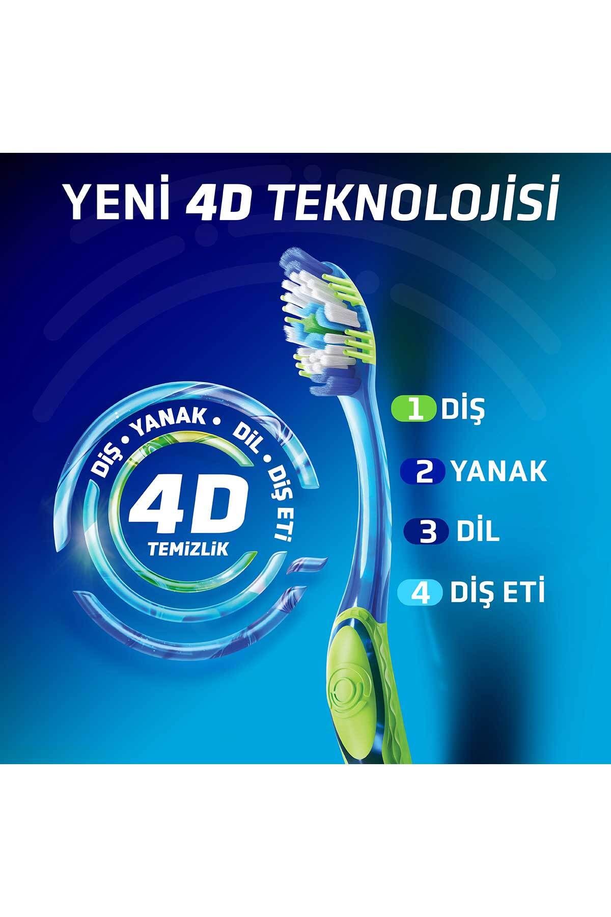 Ultra Clean Expert 4D Clean Diş Fırçası Orta