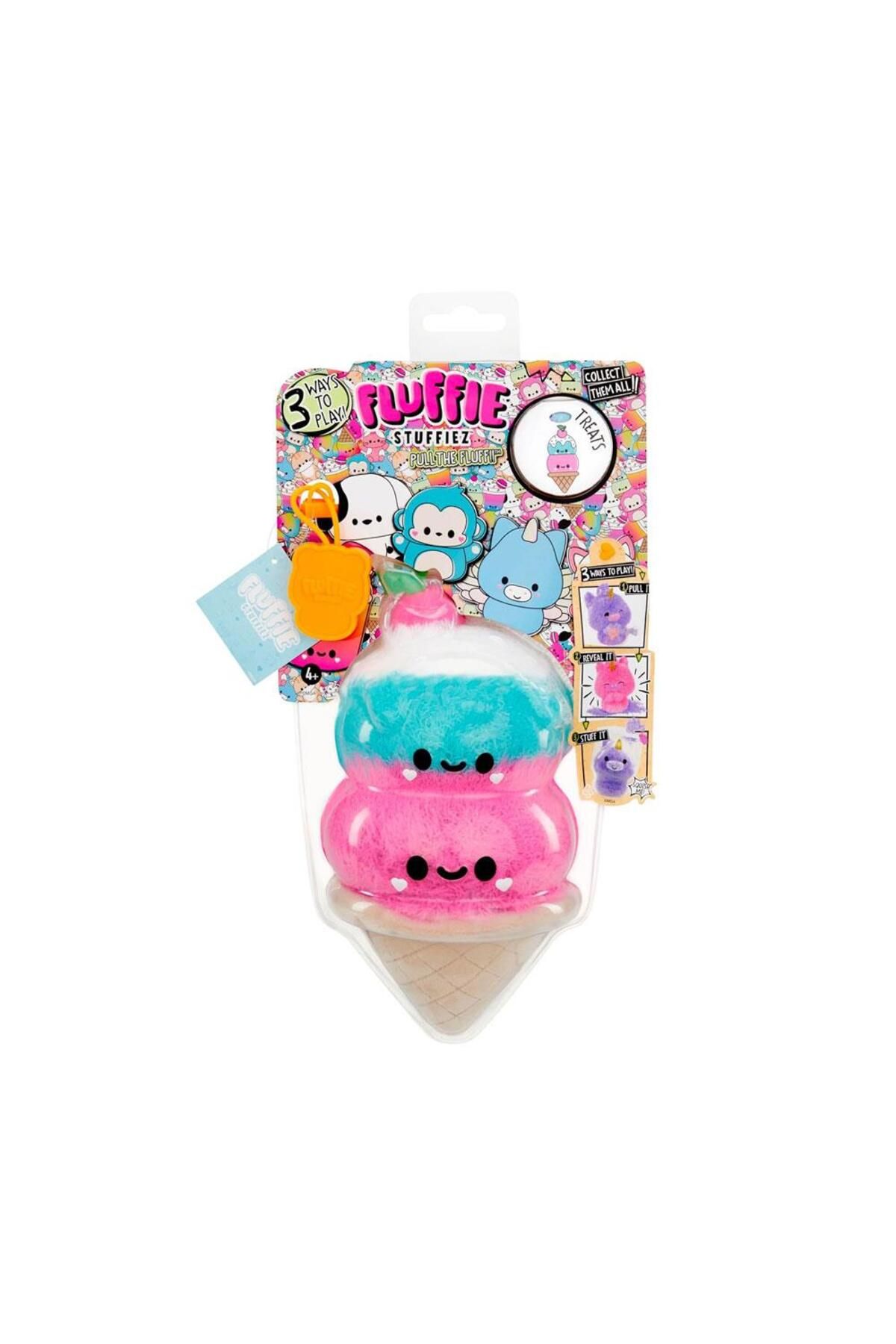 ToysAll Fluffie StuffiezKüçük Peluş - Dondurm...