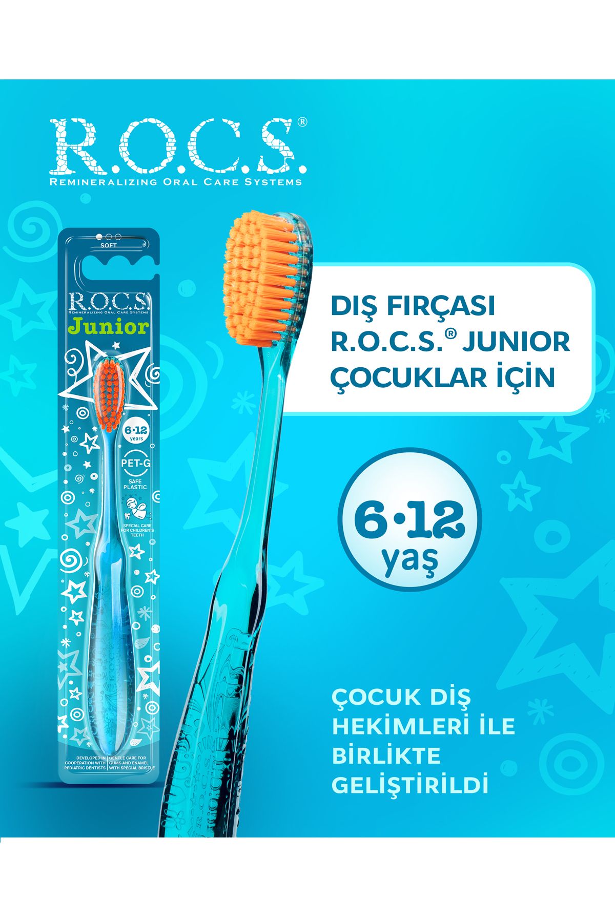 R.O.C.S.Mavi Junıor 6-12 YaşDiş Fırçası