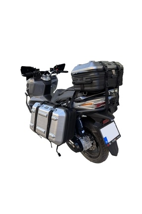 SILVER 3’lü Yan Motosiklet Heybe Bagaj ve Çanta Image 0