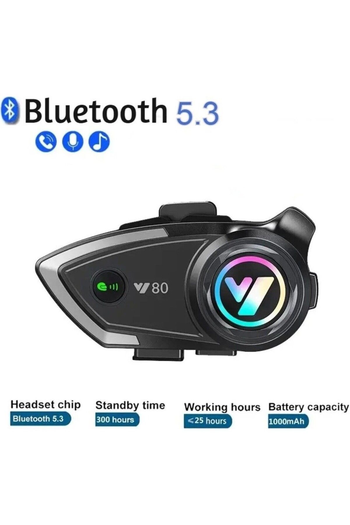 comse Y80 Kablosuz BluetoothMotosiklet Kask K...