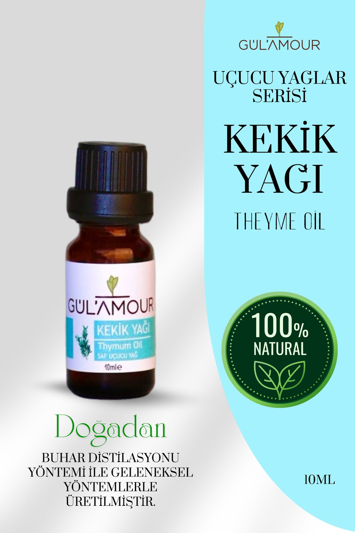 GÜLAMOUR %100 Saf Kekik Yağı