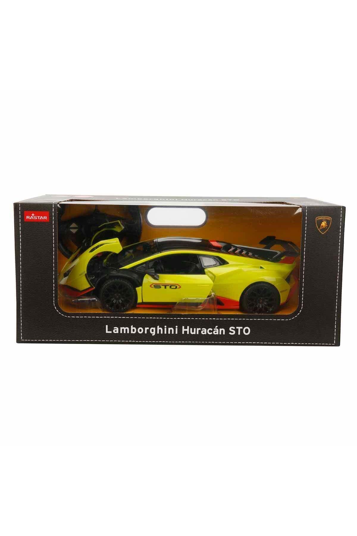 Lamborghini Huracan Sto Açılır Kapılı 33 Cm Uzaktan Kumandalı Araba Rst-98700 Yeşil