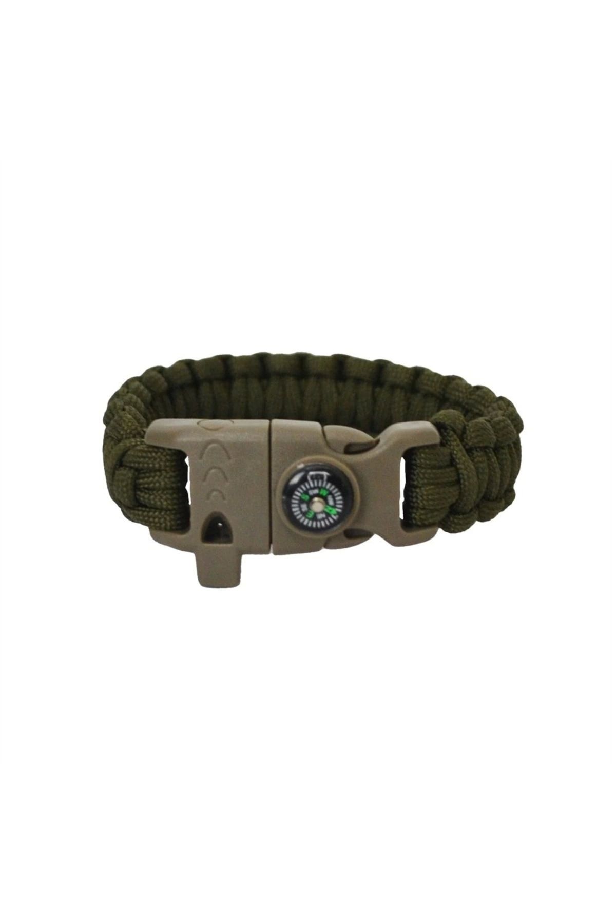 Astüm Askeri Malzeme Paracord Survival Bilekl...