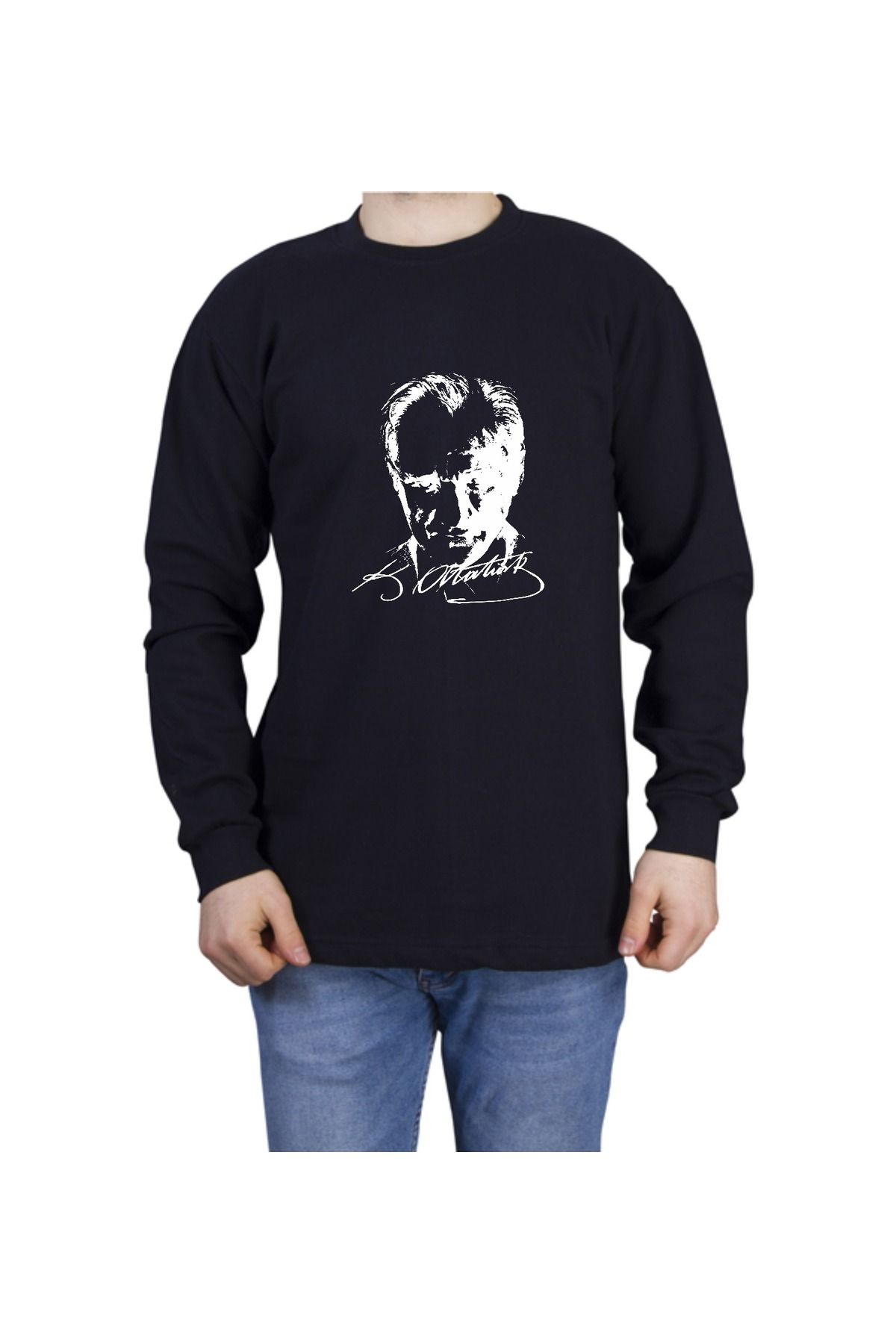 balkan baskı Atatürk BaskılıSweatshirt