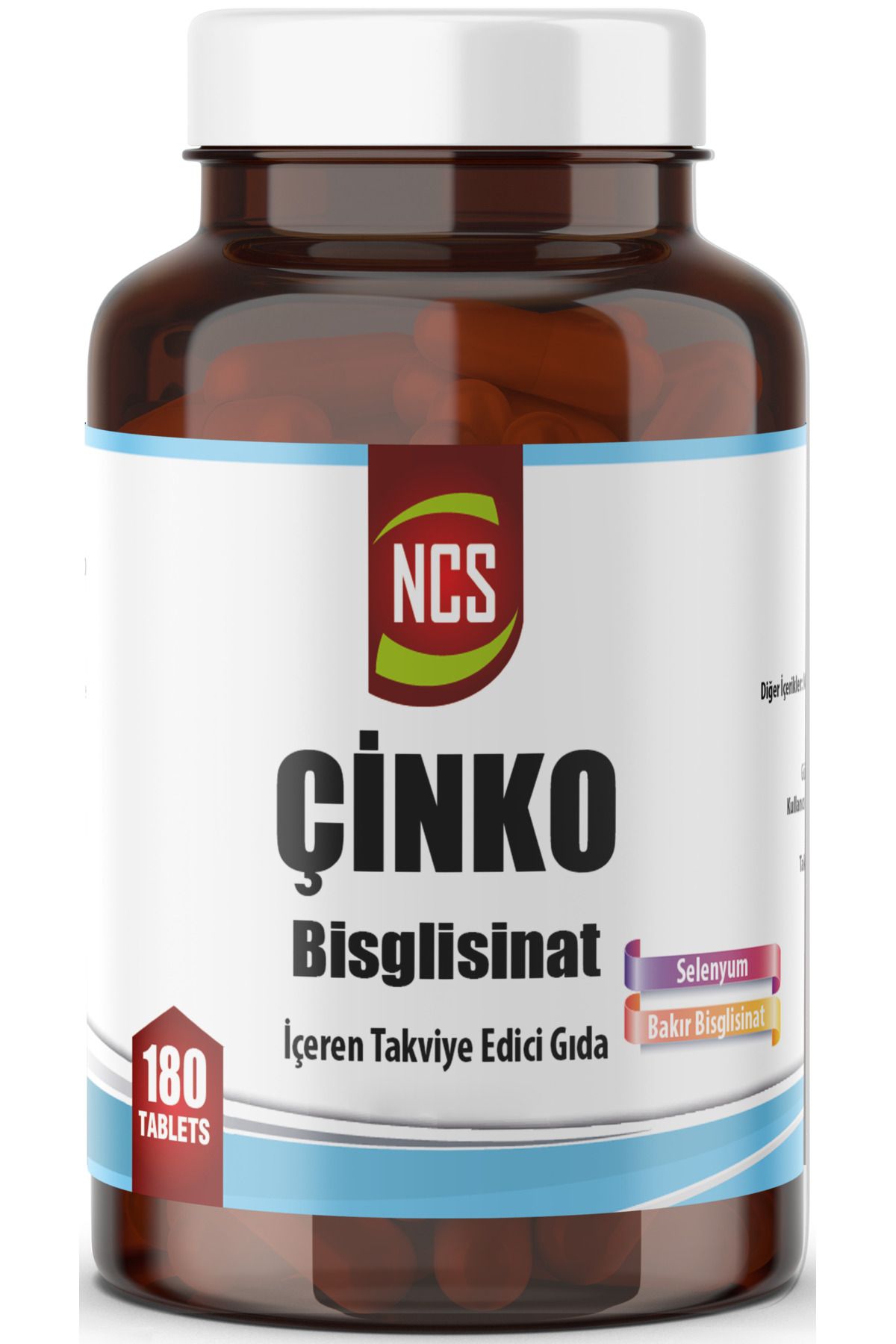 Ncs Çinko Bisglisinat & BakırSelenium 180 Tab...