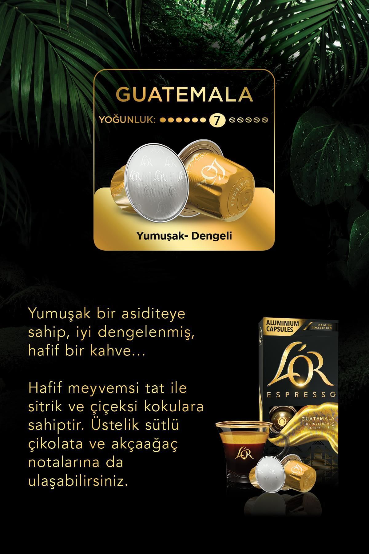 Espresso Origin Tanışma Paketi Nespresso Uyumlu Alüminyum Kapsül Kahve (10 X 3 PAKET)