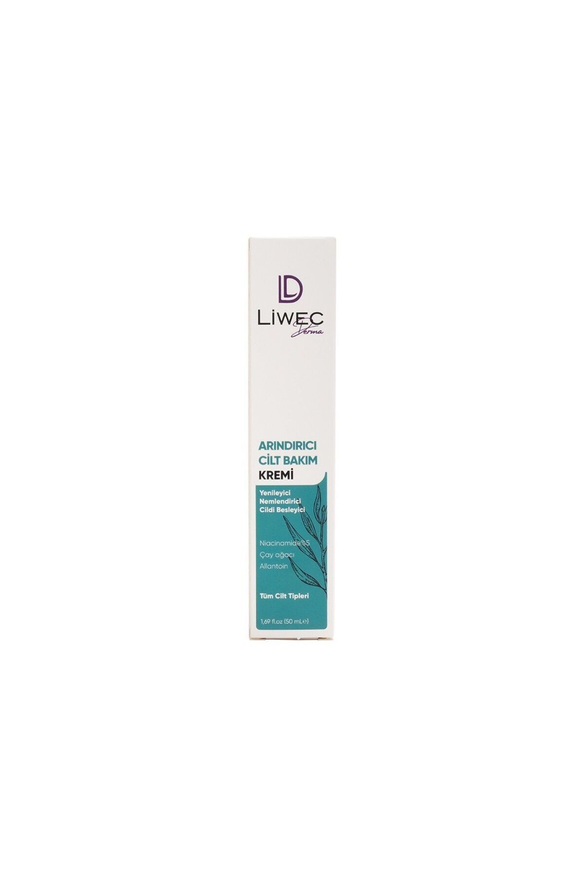 Liwec Derma ARINDIRICI CİLT BAKIM KREM PURIFYING SKIN CARE 50 ML