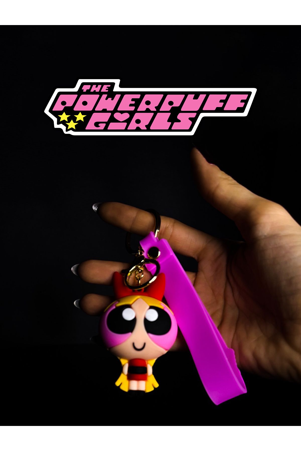 Granchify Power  Puff GirlsBlossom Anahtarlık