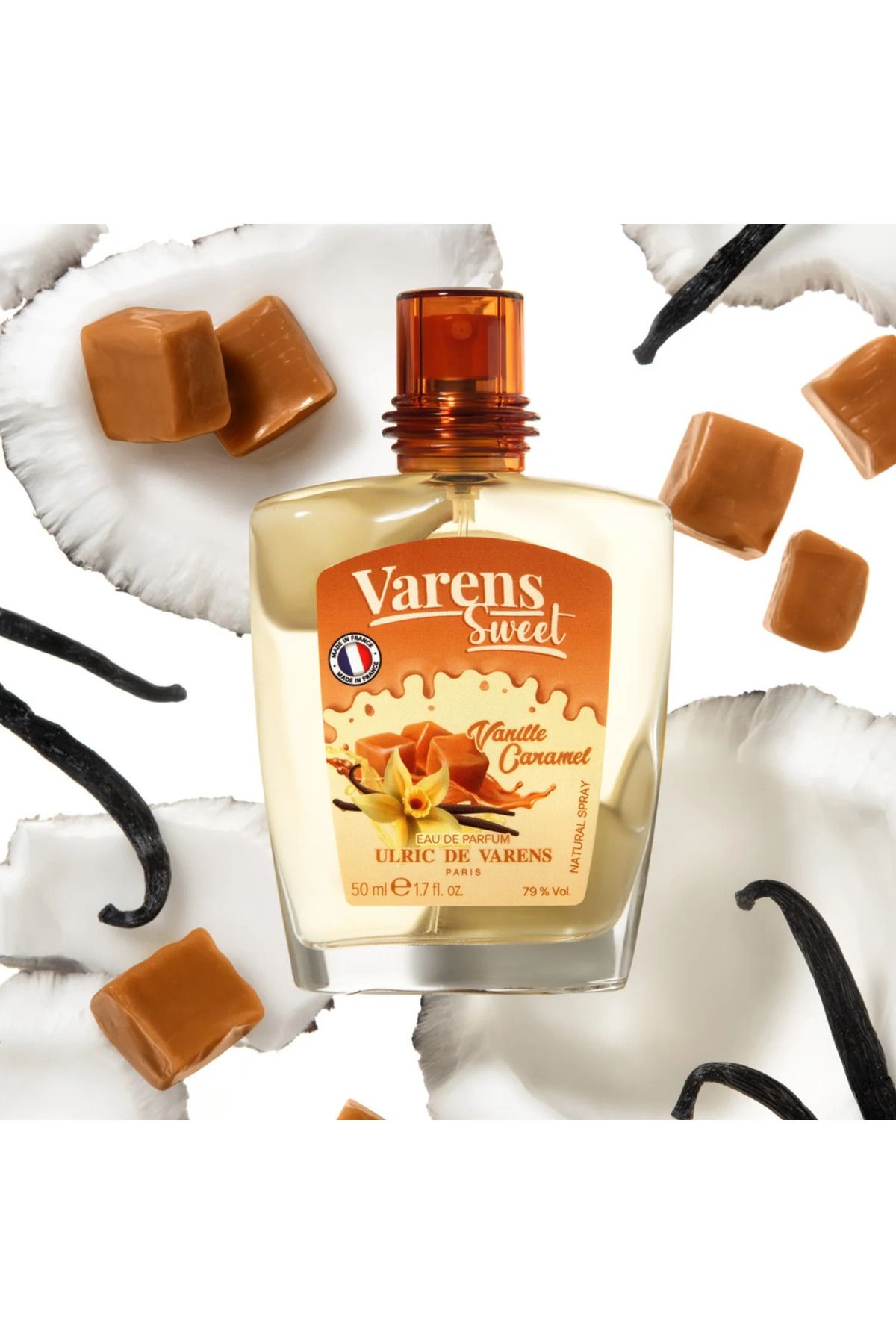 Varens Sweet Vanille Caramel Set (EDP 50 ML + Purse Spray 20 ML)