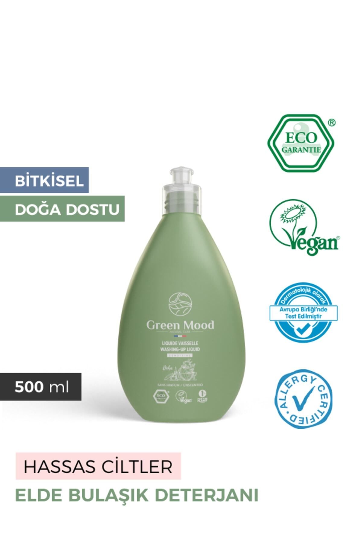 Green Mood Bitkisel SensitiveElde Bulaşık Det...