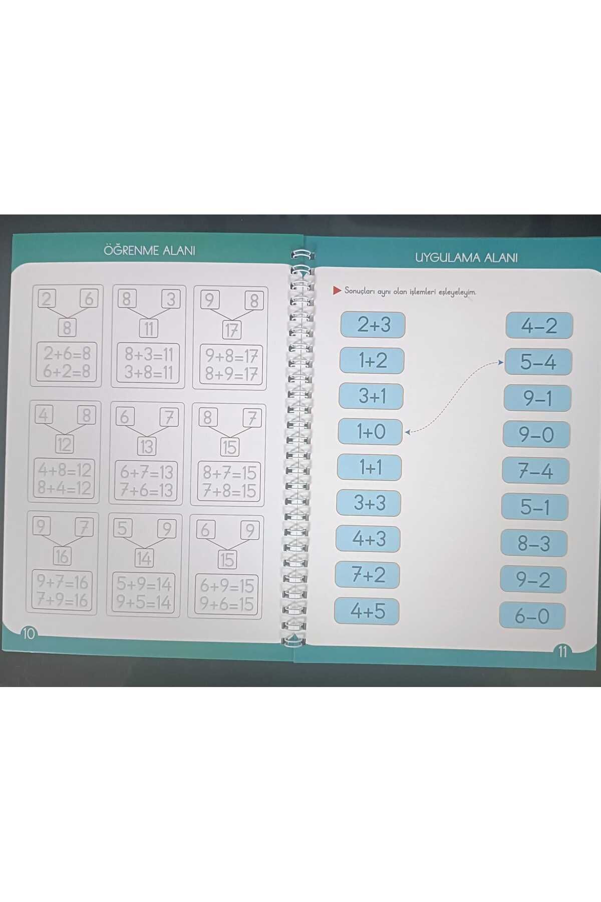 Matematik Sihirli Yazı Seti Silinebilir Kelemli Kabartmalı Defter Yazma 1 Kitap+1 Kalem+5 Yedek Uç