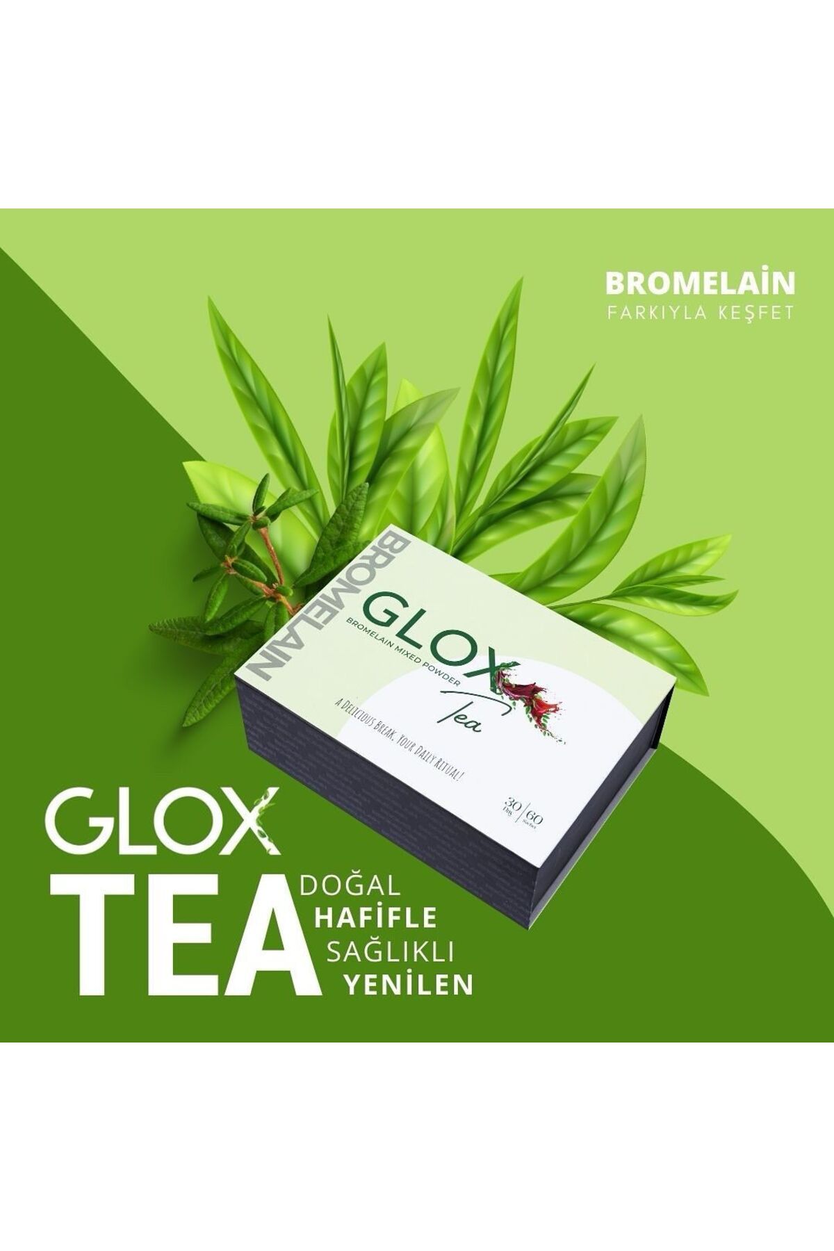 GLOX Tea Karışık Bitki ÇayıGüçlendirilmiş Etk...