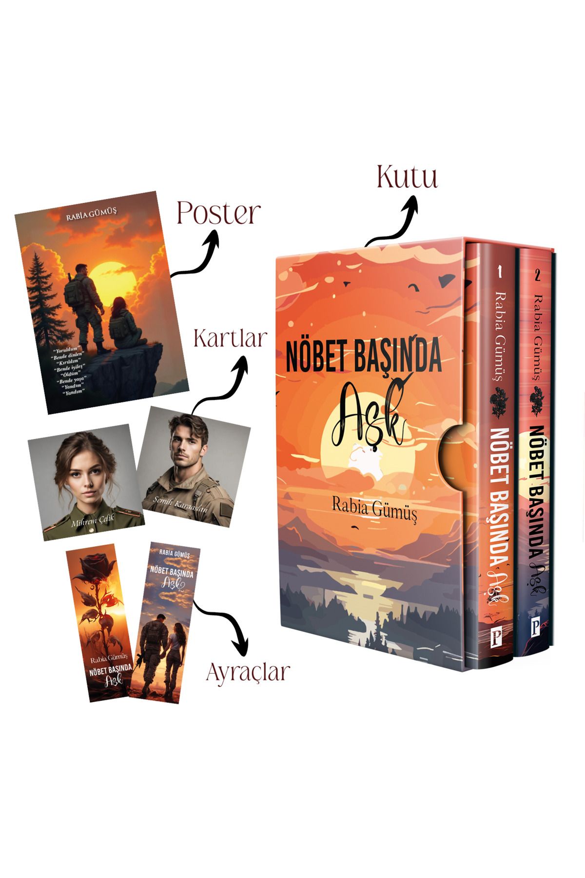 Parola Yayınları NöbetBaşında Aşk Kutulu Set