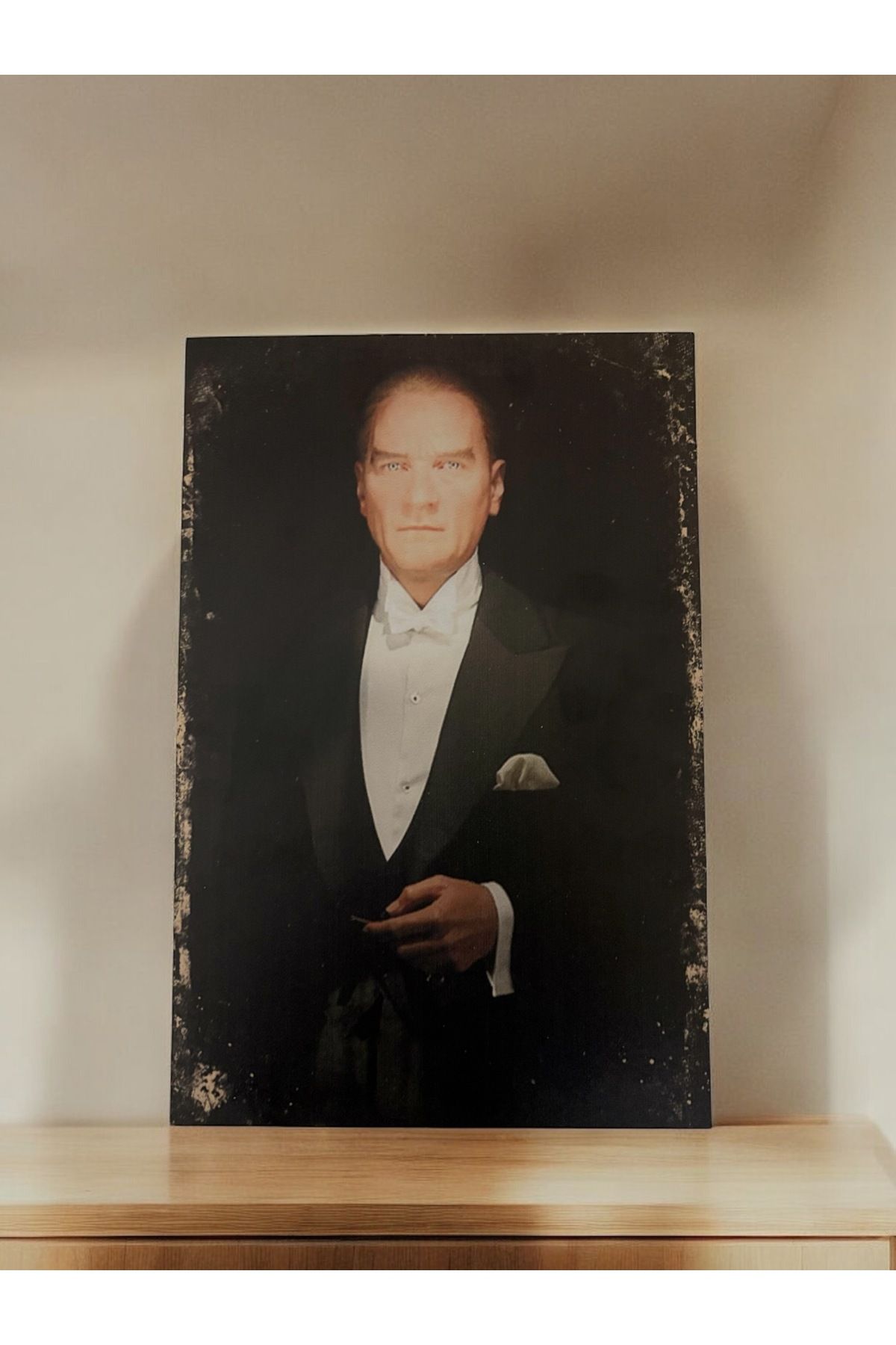 WallArts Ahşap Tablo PosterAtatürk temalı