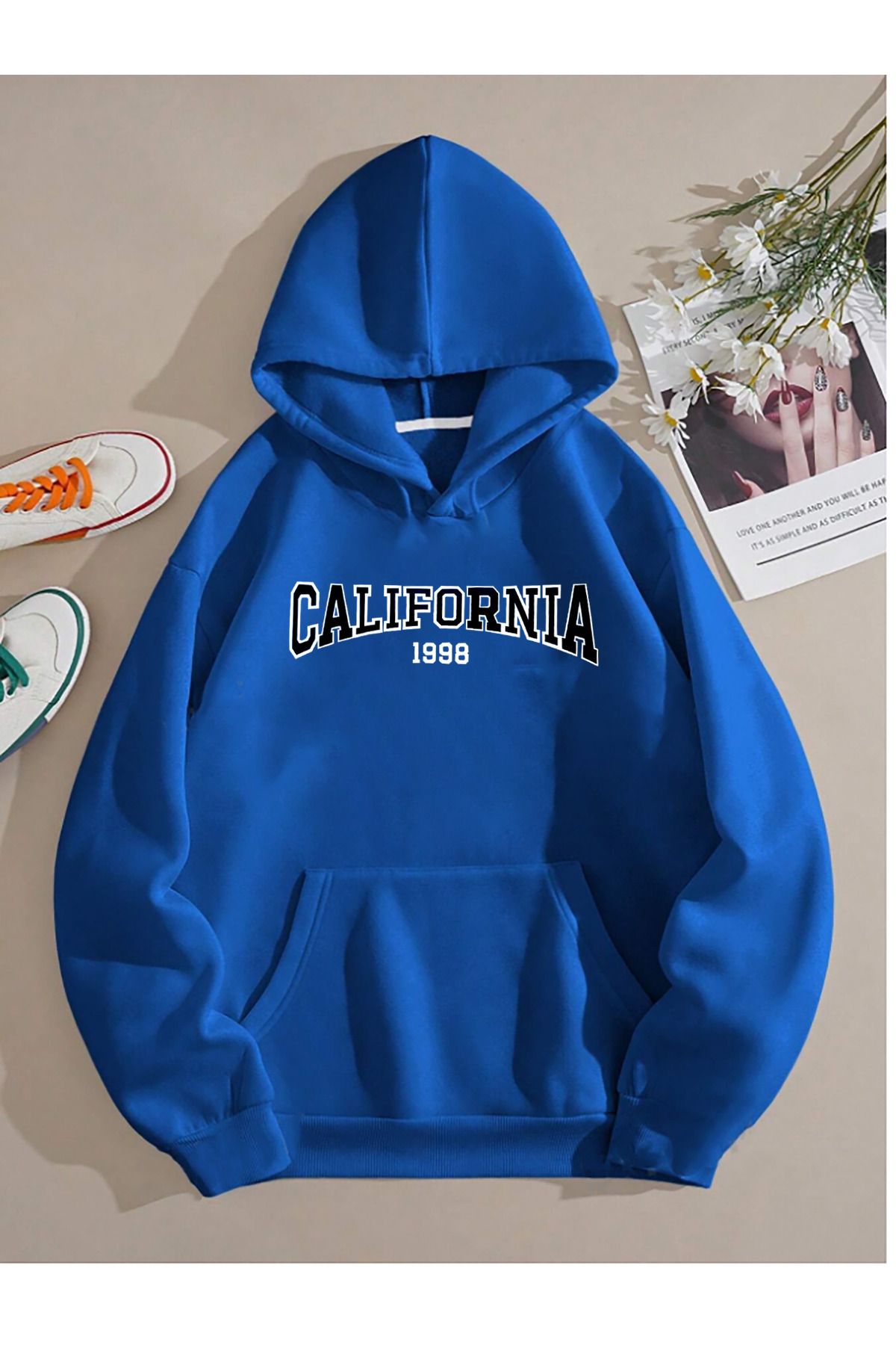 memowear Unisex California1998 Temalı Sax Swe...