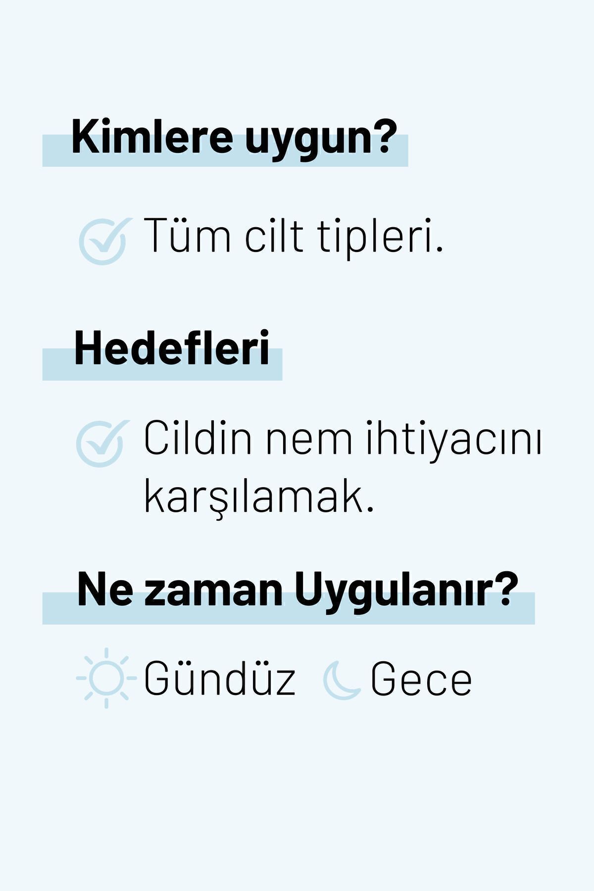 Su Bazlı Yoğun Nemlendirici Yüz Kremi 100 ml Tüm Cilt Tipleri 24 Saat Etkili