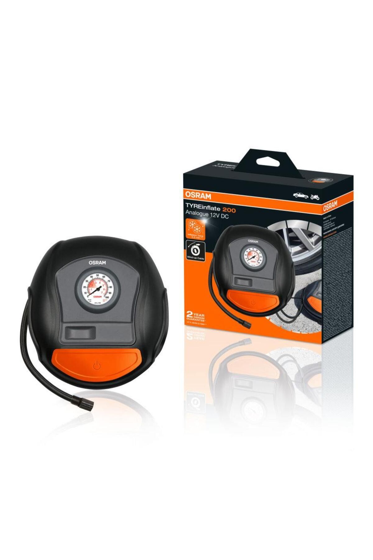 Osram12v Lastik Şişirme HavaKompresörü 120w (...