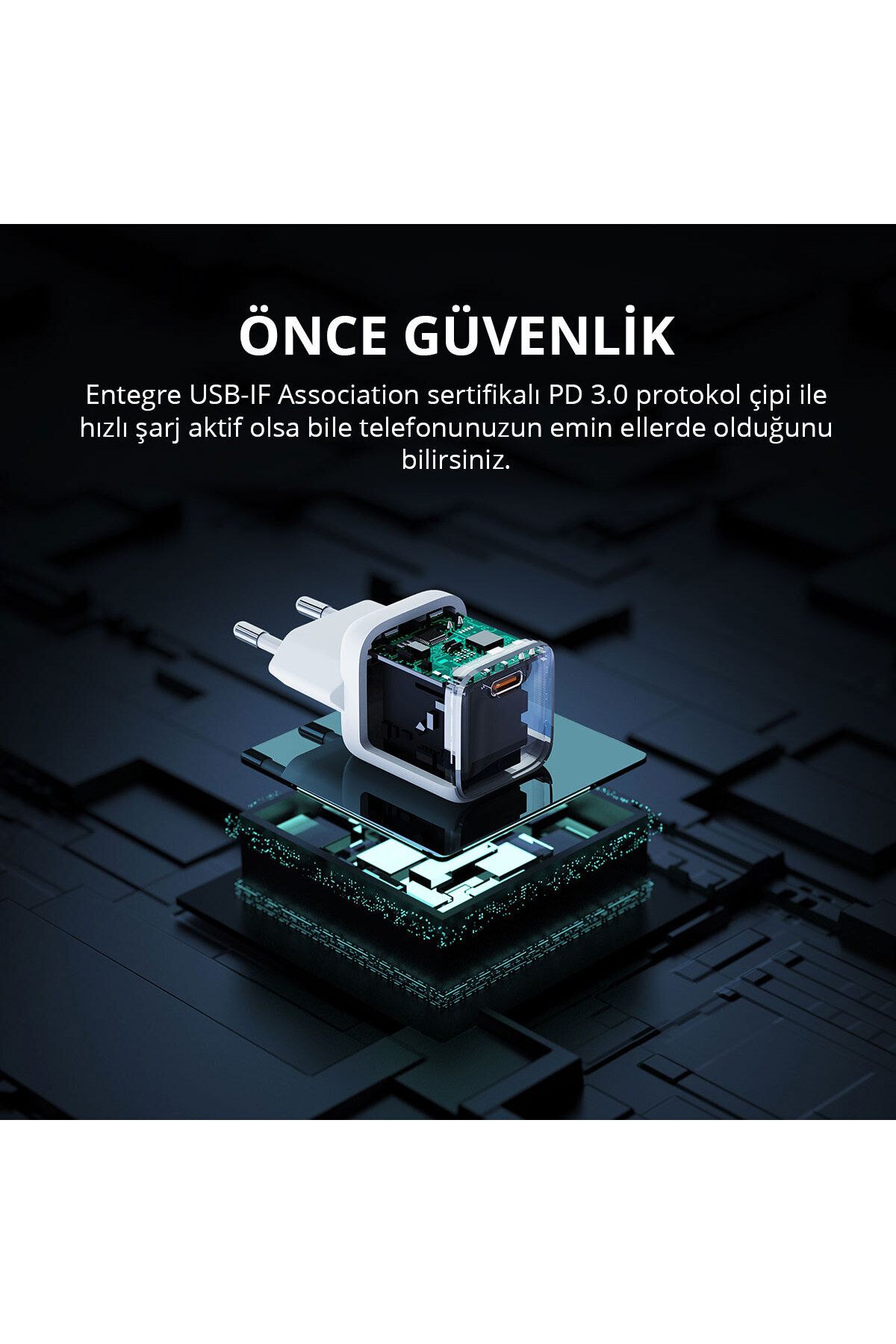 30w Omnia Iı Mini Gan Type-c Pd Şarj Adaptörü