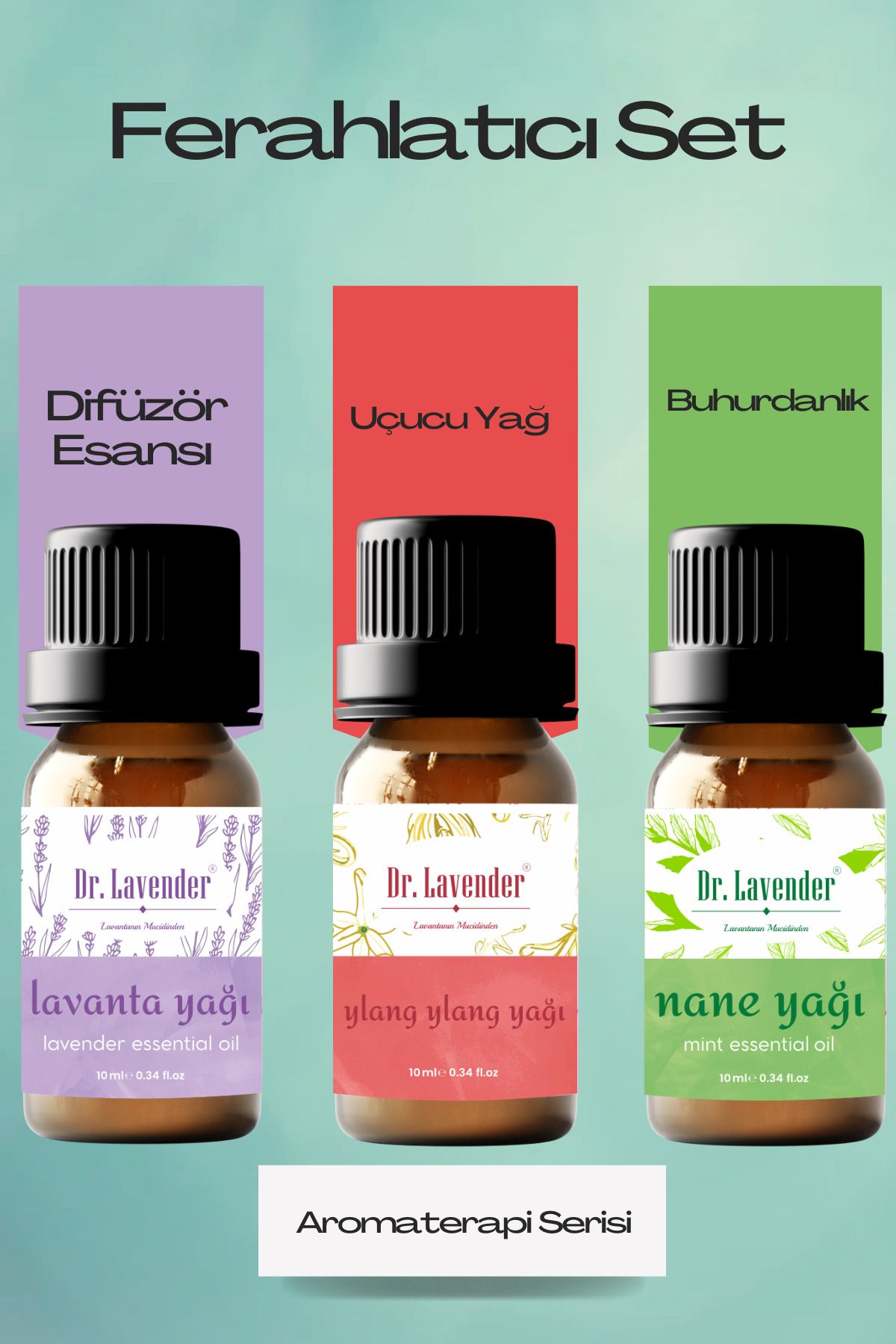 Dr. LavenderLavanta, YlangYlang, Nane Uçucu Y...