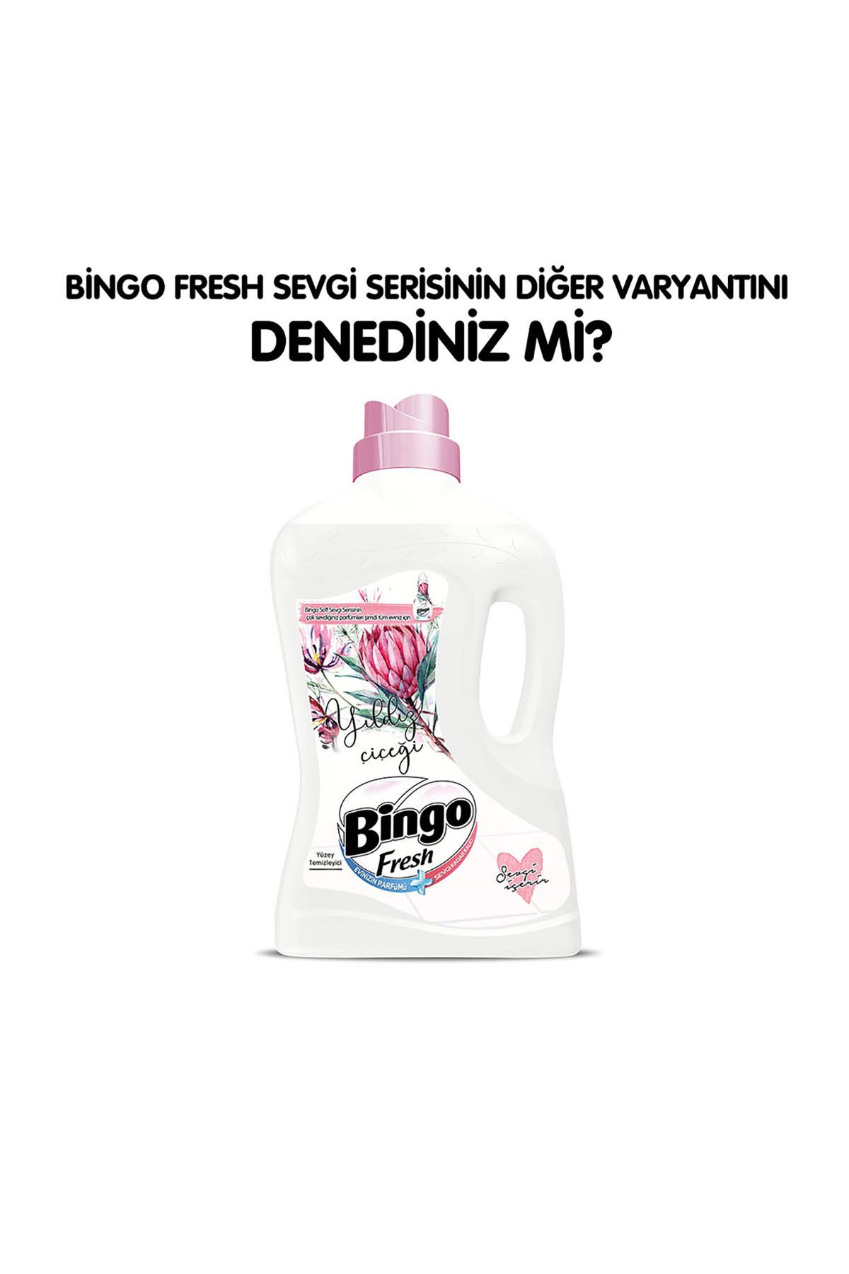 Fresh Yüzey Temizleyici 2,5 Lt Manolya Ekonomi Paketi 4'lü