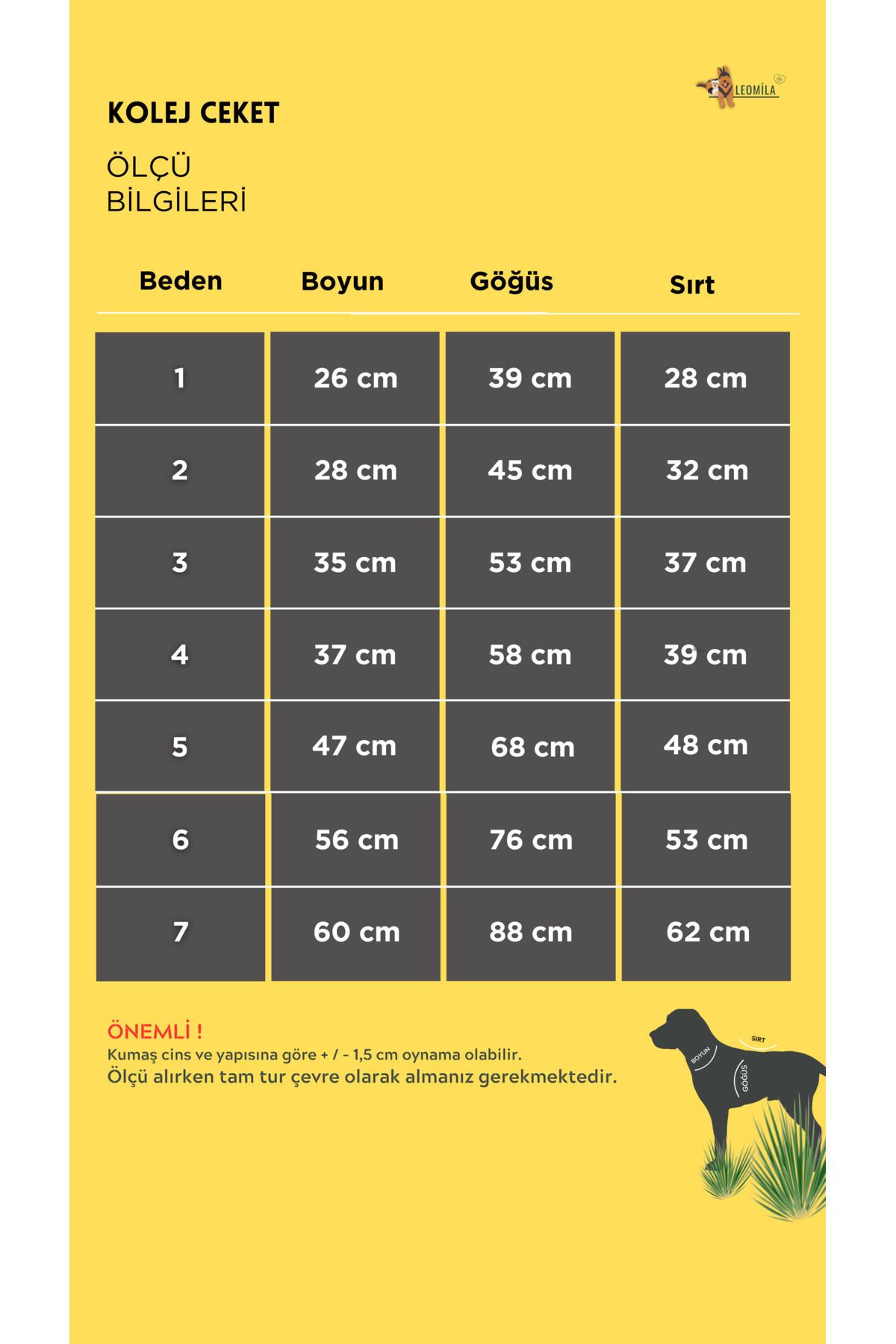 Leomila Kedi Ve Köpek Taraftar Kolej Ceket & Sarı Lacivert Köpek Ceketi Montu & Büyük Küçük Irk Mont