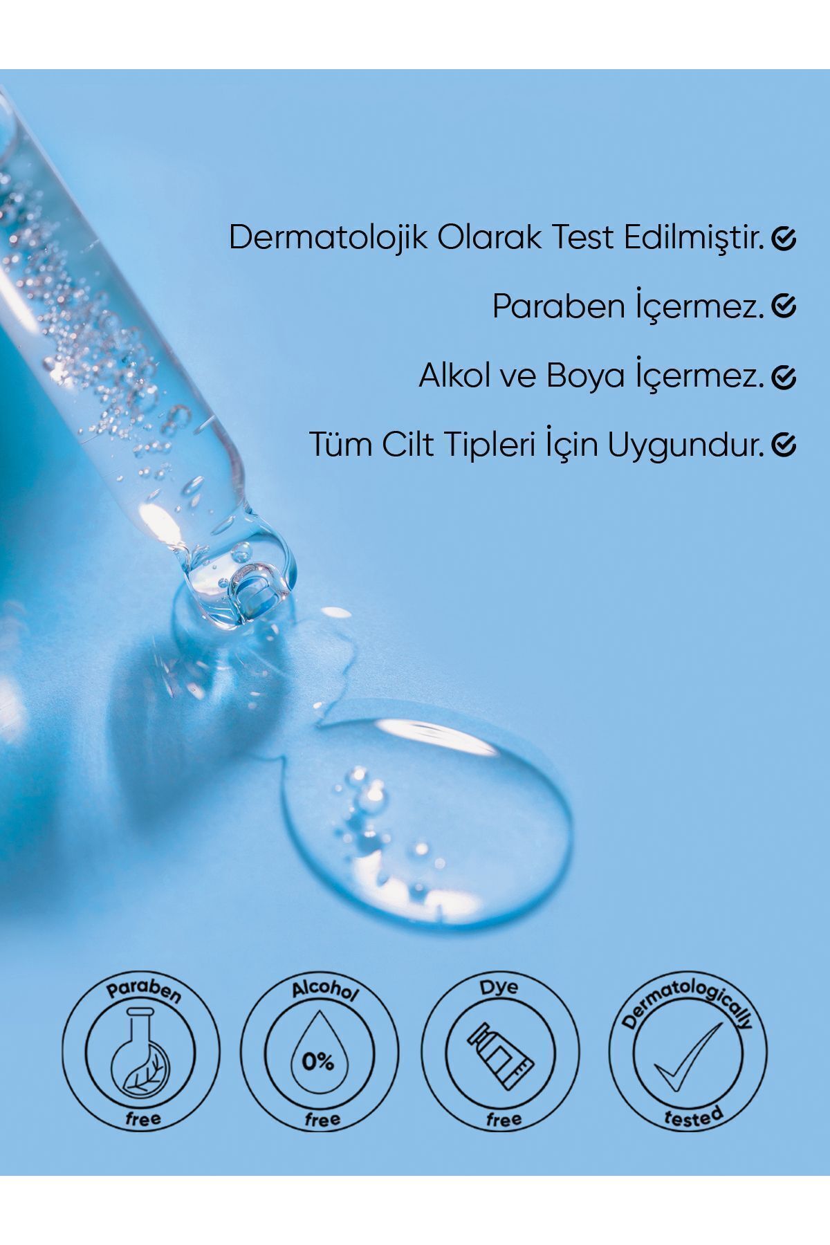 Hyaluronik Asit Serum - 30 ml | Yoğun Nemlendirici Yüz Bakım %2 Hyaluronic Acid B5