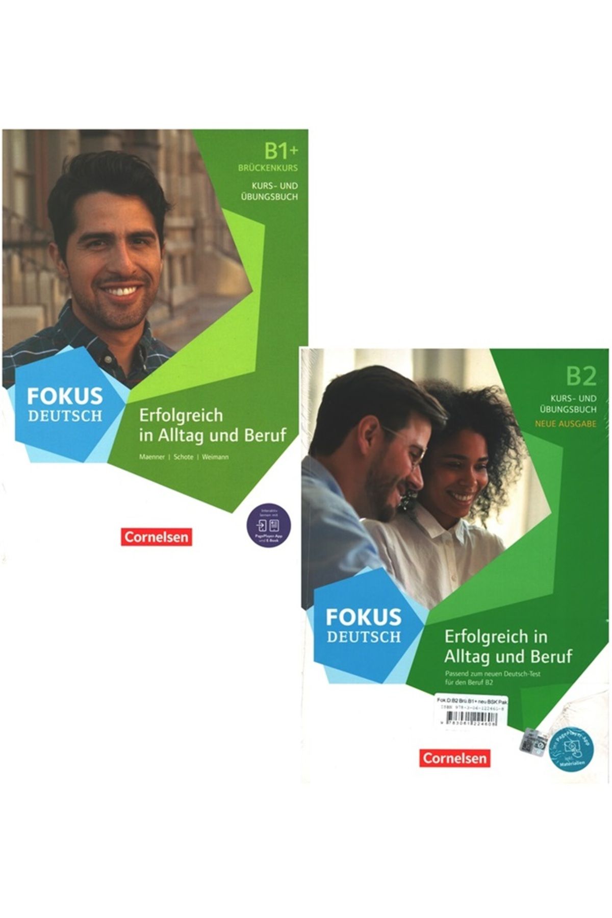 Fokus Deutsch B1+/B2 Kurs und Übungsbuch İm Paket