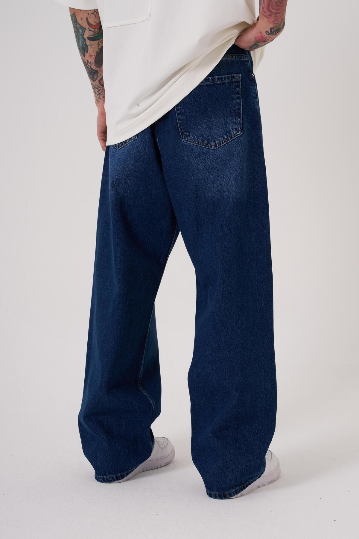 Erkek Oversize Baggy Jean SOFT BLUE