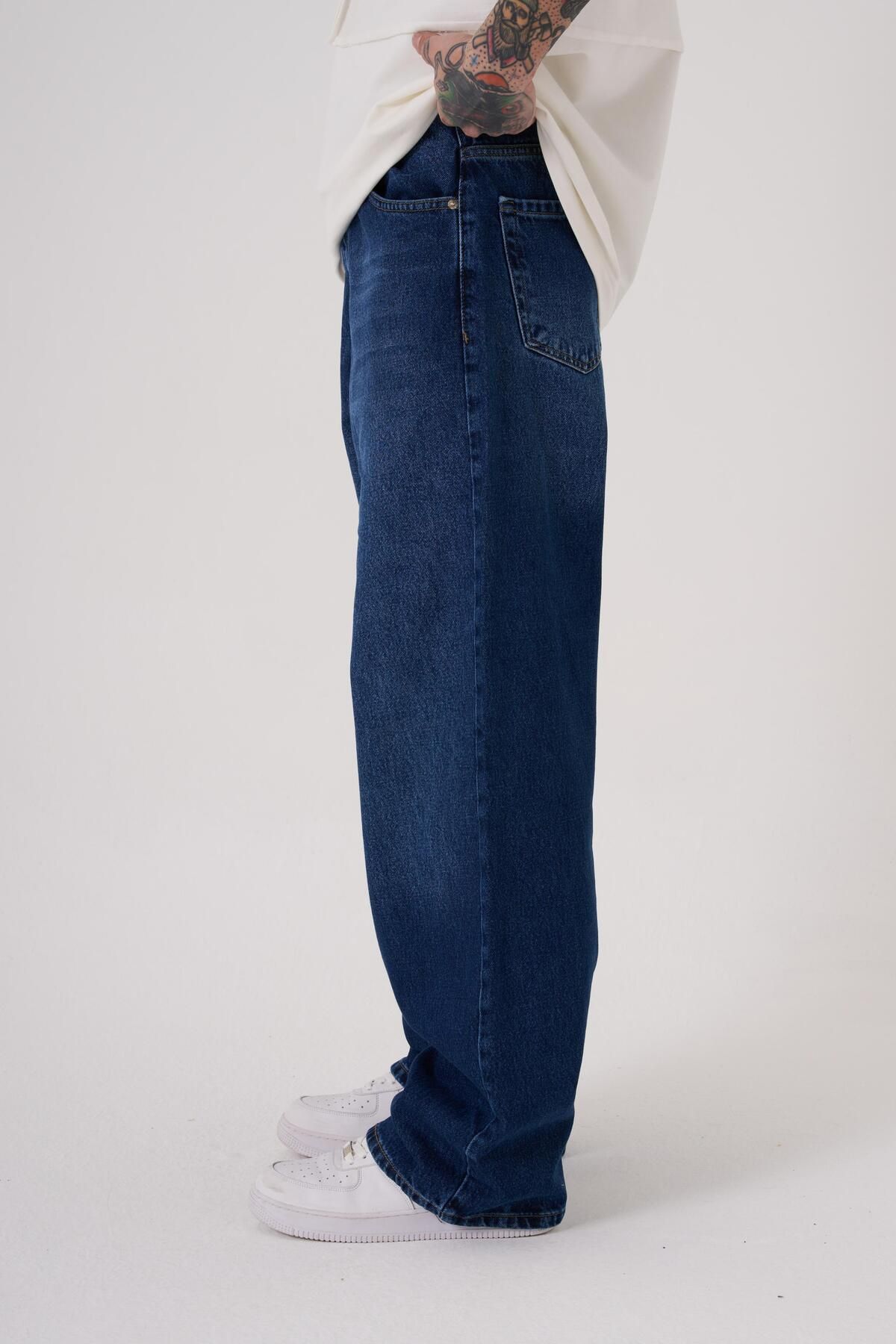 Erkek Oversize Baggy Jean SOFT BLUE