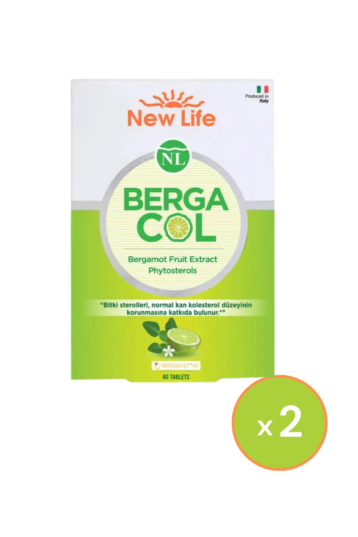 New Life Bergacol 60 Tablet2'li Paket