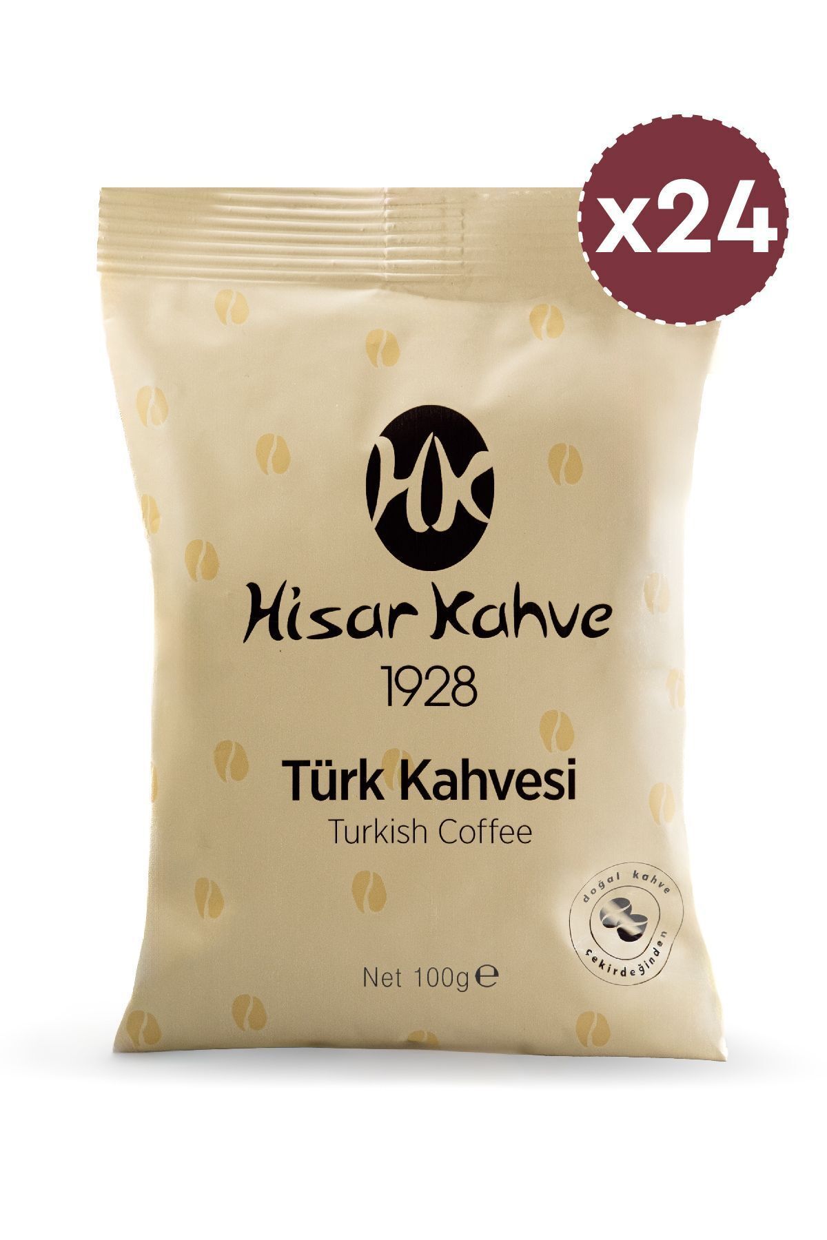 Hisar KahveHisar TürkKahvesi 100g (x24)