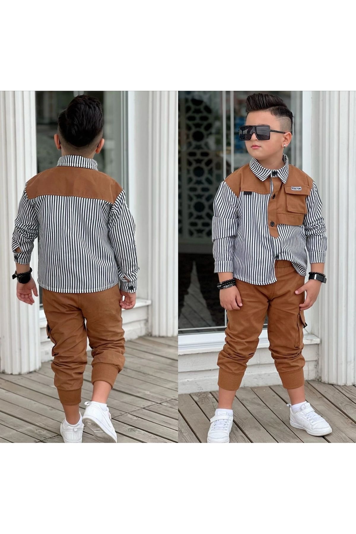 RENGARENK KIDS STOREErkekcocuk gabardin spor...