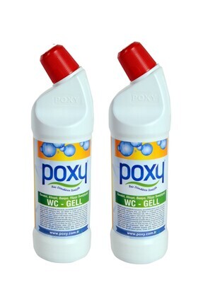 Wc Jell 1000 ml 2'li Set Sararmış Tartar Izlerinde Wc Lekelerinde Kesinlikle Etkilidir. Image 0
