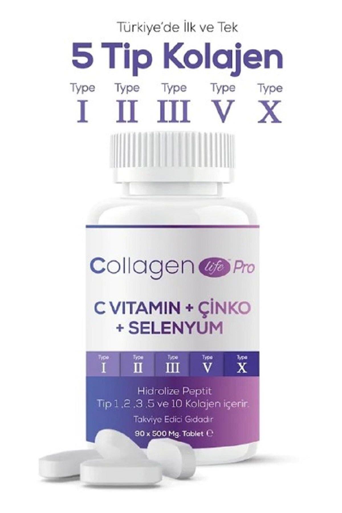 RCCollagen Life Pro CVitamin Çinko Selenyum 5...